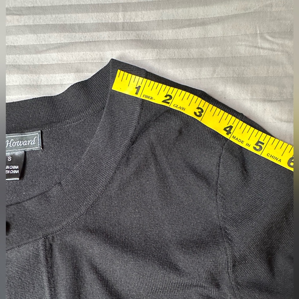 Jessica Howard•shrug/jacket•3/4 sleeve•small•viscose blend•black - Picture 10 of 12